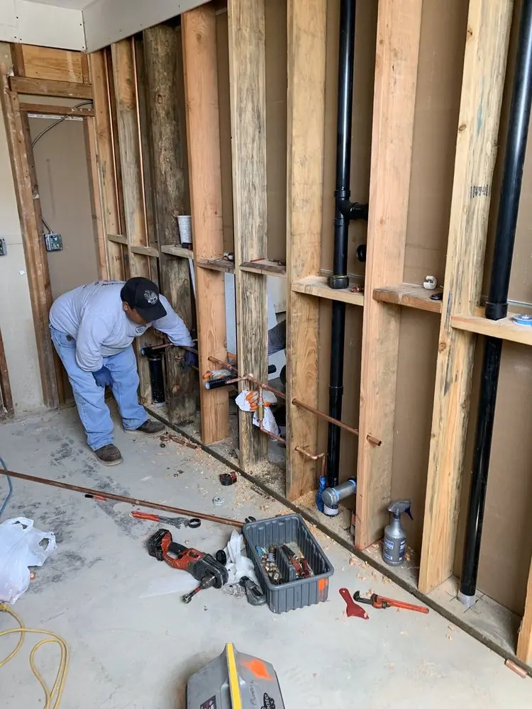 Commercial rough-in plumbing for Water Heater Replacement in Terrace Park